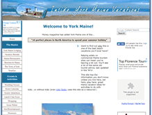 Tablet Screenshot of inside-york-maine-vacations.com